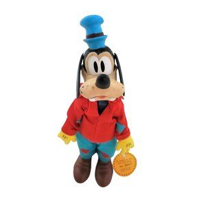Walt Disney Productions GOOFY Doll with Tag R Dakin 1960s (Hong Kong) Disney Fig